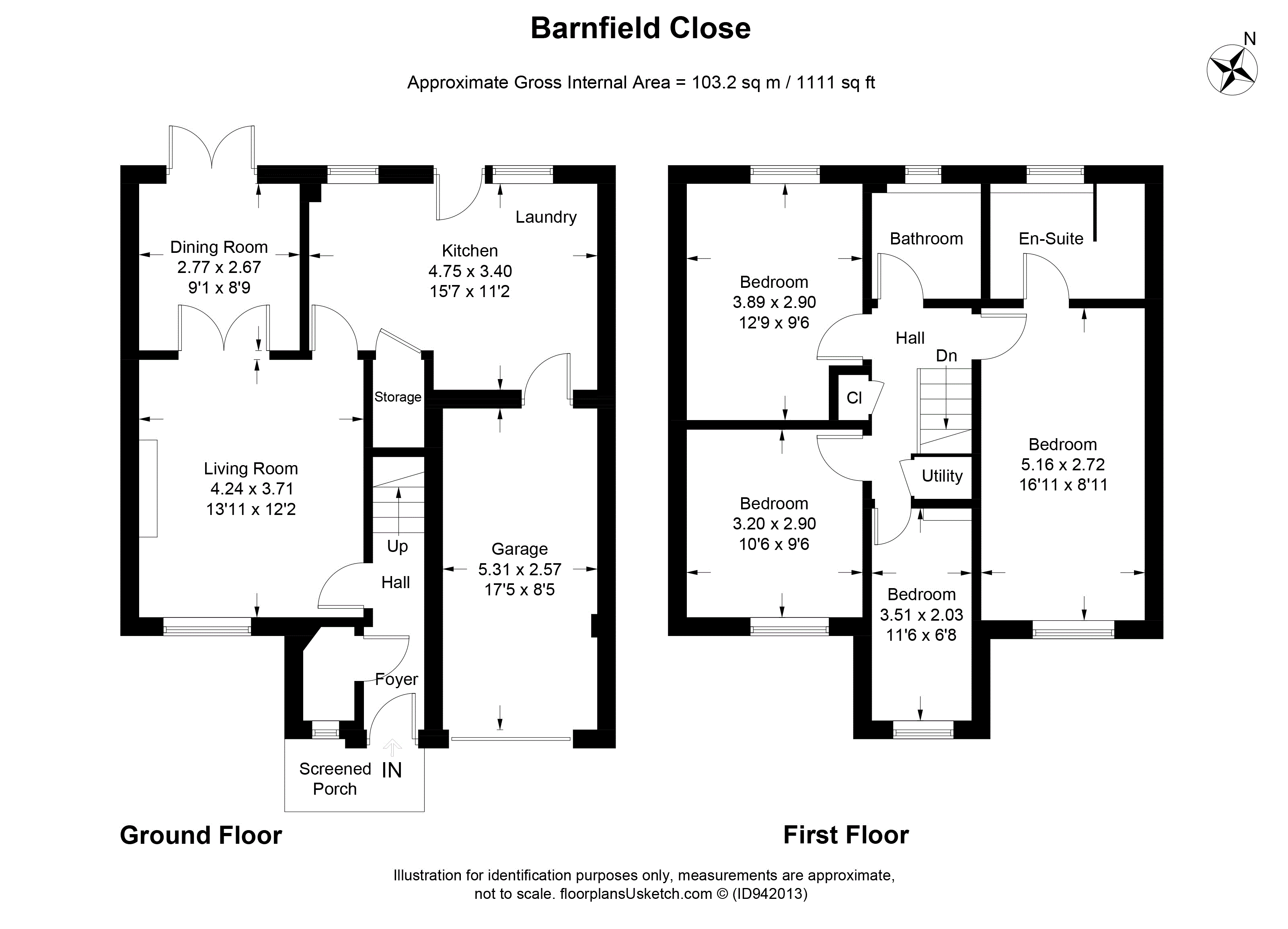 Barnfield Close, Pontprennau